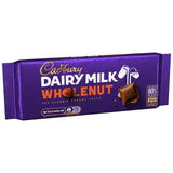 Cadbury Whole Nut chocolate bar 180g - British product