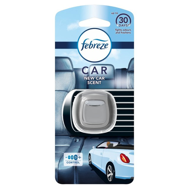 Febreze Car Air Freshener with New Car scent - British product
