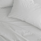 Catherine Lansfield Plain Dye Polycotton Single Fitted Sheet White - British product