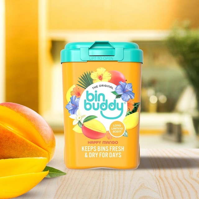 Bin Buddy Happy Mango bin deodoriser 450g - British product