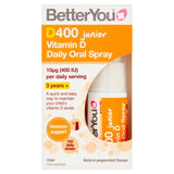 BetterYou D400 Kids Vitamin D Natural Peppermint Oral Spray 15ml - British product