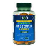 Holland & Barrett High Strength Slow Release Vitamin B Complex and C Supplement, UK version
