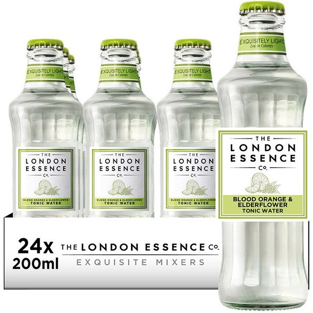London Essence Co. bitter orange elderflower tonic water - British product