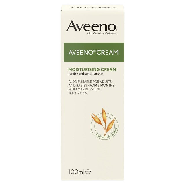 Aveeno moisturising body cream for dry sensitive skin, imported from the UK