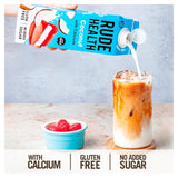 Bebida de coco Rude Health con arroz y calcio 1L, importada del Reino Unido.