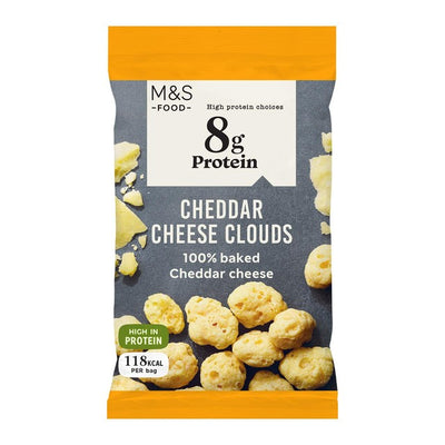 M&S Cheddar Cheese Clouds Gebackener Käse-Snack 20g