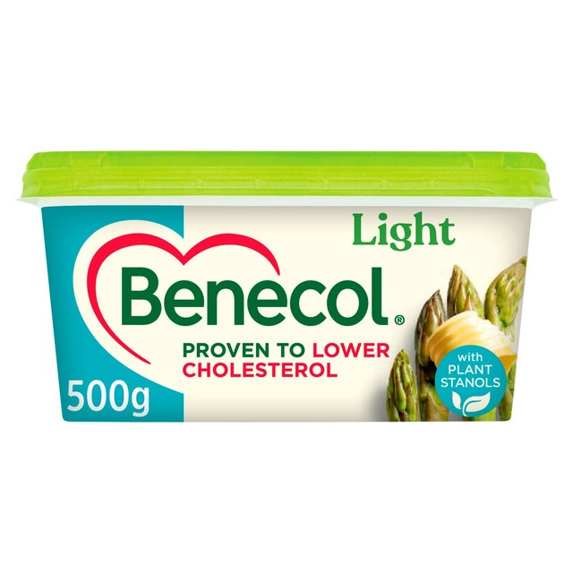 Benecol cholesterol lowering light spread 500g - British product