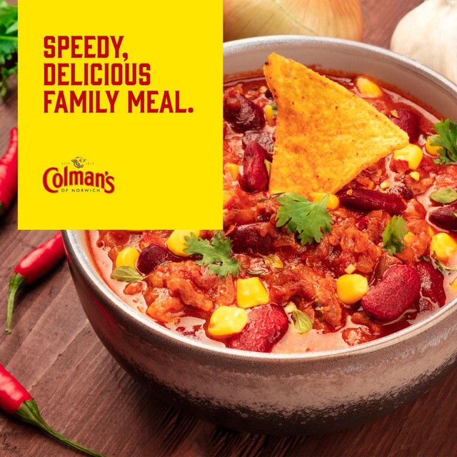 Colman's Hot Chilli Con Carne Recipe Mix 37g - British product