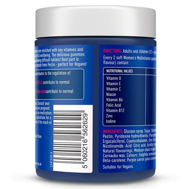 Bioglan women's multivitamin gummies for adults - British product