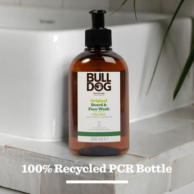M&S Bulldog Original Beard & Face Wash 300ml- Buy online at McGrocer