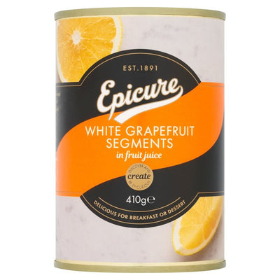 Epicure Weiße Grapefruit-Segmente in Fruchtsaft Konservenobst 410g