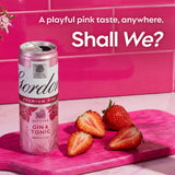 Gordon's pink gin and tonic 250ml can, UK version