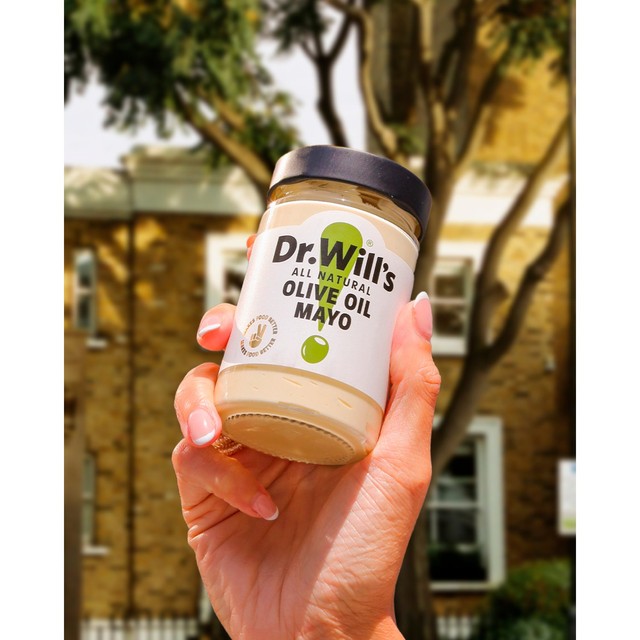 Dr Will's all natural olive oil mayonnaise - British product
