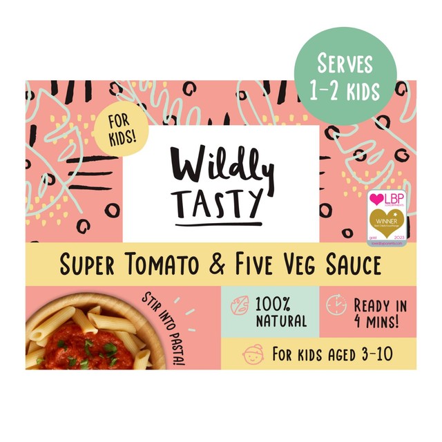 Wildly Tasty Super Tomato Hidden Veg Sauce (British brand)