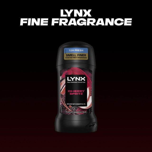 Lynx Cherry Spritz Deodorant Stick 50ml, UK version