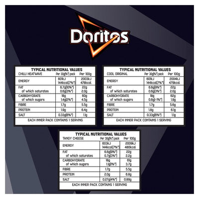 Doritos Variety Tortilla Chips Multipack