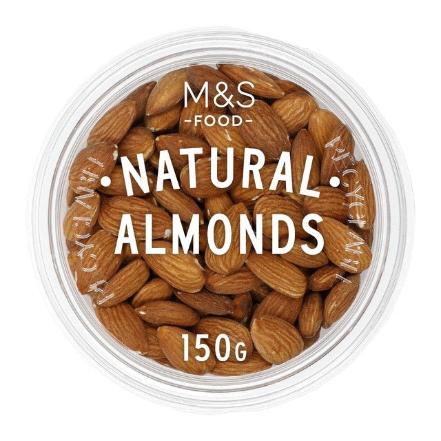 M&S natural almonds 150g, imported from the UK