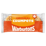 Warburtons Original Crumpets, 6 Stück pro Packung (britische Marke)
