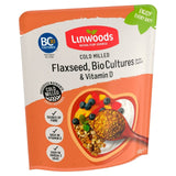 Linwoods milled flaxseed Bio Cultures Vitamin D 360g, imported from the UK