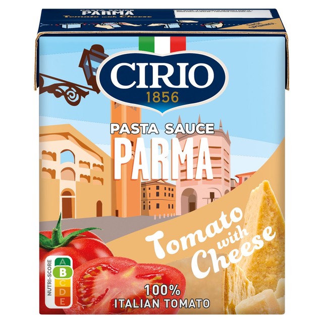 Cirio Parma pasta sauce with Parmesan 340g - British product