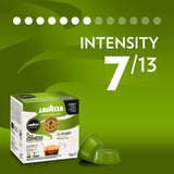 Lavazza Tierra Organic compostable coffee capsules 16 capsules, UK version