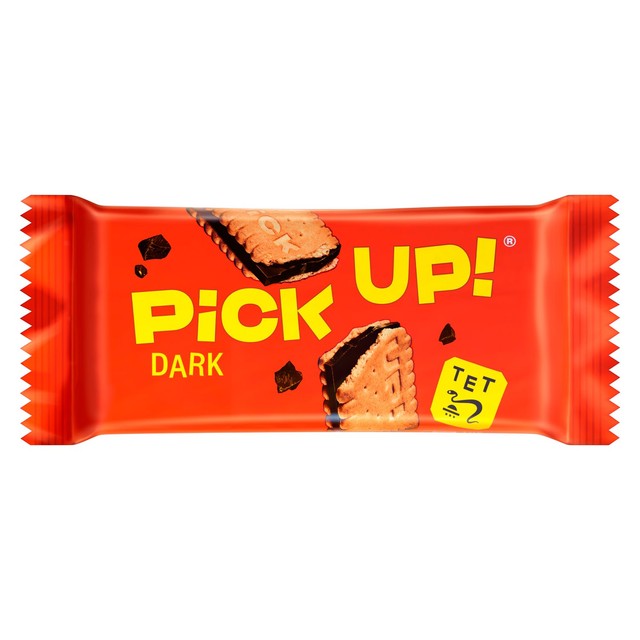 Bahlsen Pick Up dark chocolate biscuit bar - British product