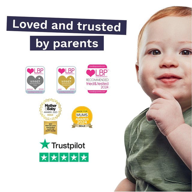 Pura nappy pants size 7 multi pack 96 count, UK version