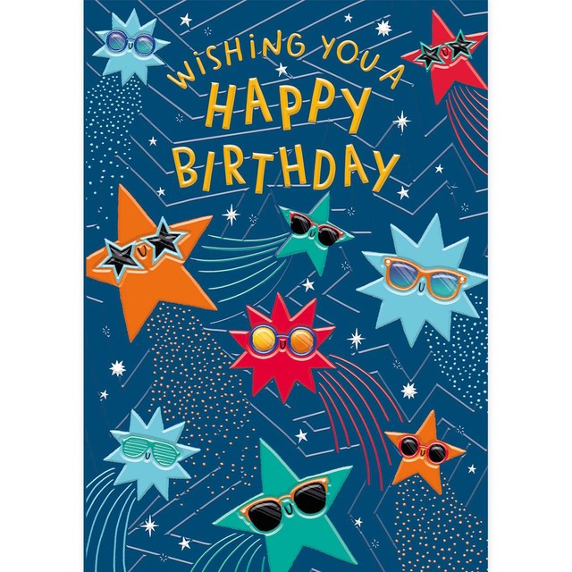 Abacus children's mixed birthday card bundle 120x170mm, imported from the UK