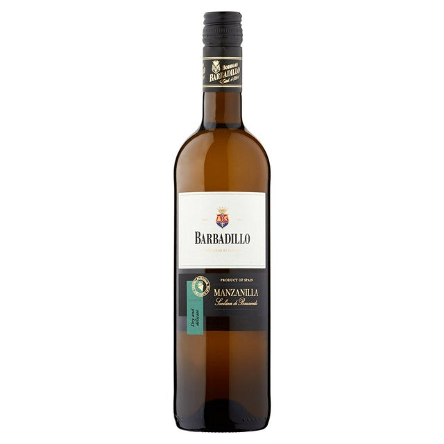 Barbadillo Manzanilla sherry 75cl - British product