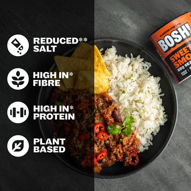BOSH! BBQ seasoning high protein 120g (British brand)