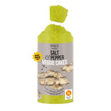M&S Salt & Pepper Veggie Cakes 147g, imported from the UK