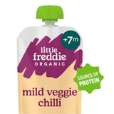 Little Freddie Veggie Chilli baby food pouch 130g, UK version