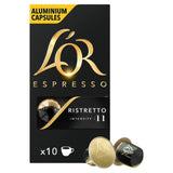 L'OR Ristretto Intensity 11 coffee pods x10, UK version