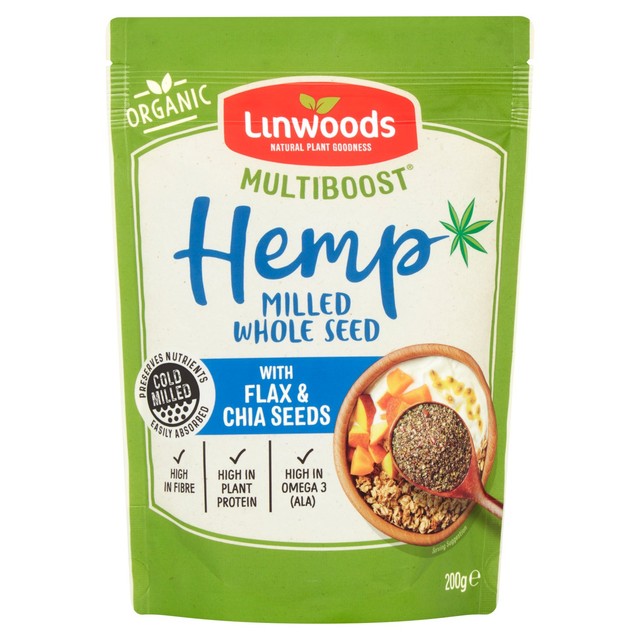 Linwoods Multi Boost Milled Hemp Flax Chia 200g, UK version