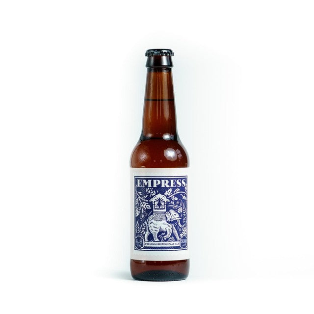 Empress Ale pale ale bottle 330ml - British product