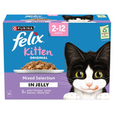 Felix Kitten wet cat food Mixed Selection jelly 12x85g - British product