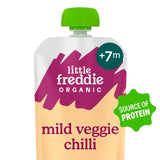 Little Freddie Veggie Chilli baby food pouch 130g, UK version