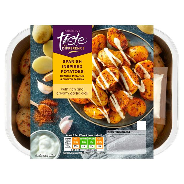 Sainsburys Spanish Inspired Potatoes Summer Edition Taste the Difference 340g