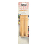 World of Flavours Oriental bamboo chopsticks pack of 10 (British brand)