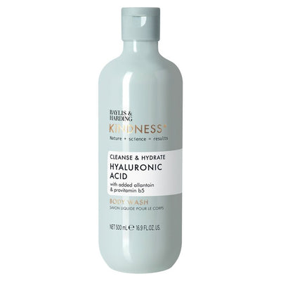 Baylis & Harding Kindness+ Hyaluronic Acid Moisture & Hydrate Body Wash 500ml