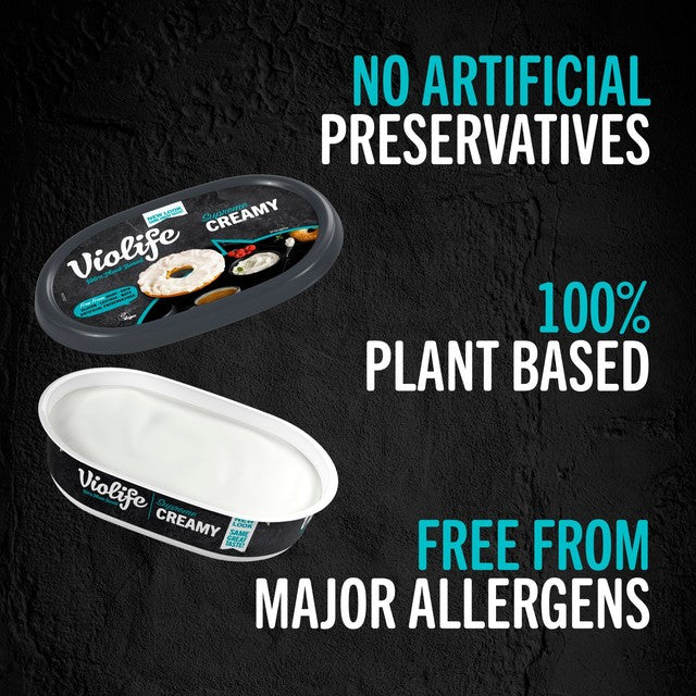 VIOLIFE soft original vegan cheese spread 200g (British brand)