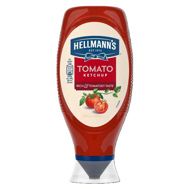 Hellmann's Tomato Ketchup bottle, imported from the UK