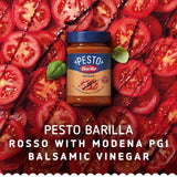 Barilla red pesto tomato balsamic sauce 200g - British product