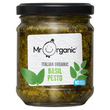Mr Organic basil pesto sauce 190g, imported from the UK