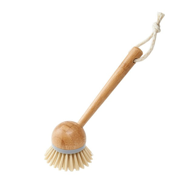 Addis Bamboo Round Dish Brush - British product