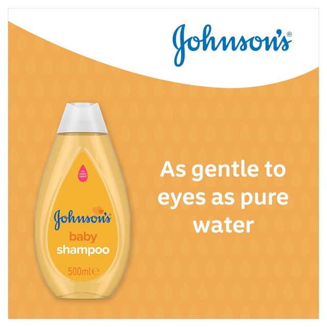 Johnson's Baby No More Tears shampoo for gentle daily care, imported from the UK