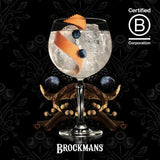 Brockmans Gin Botanical Dark Berry 70cl Glass Bottle - British product