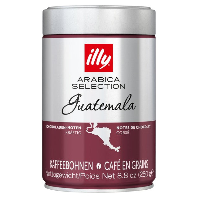Illy Monoarabica Guatemala coffee beans 250g, UK version