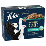 Felix Deliciously Sliced fish selection wet cat food, UK version