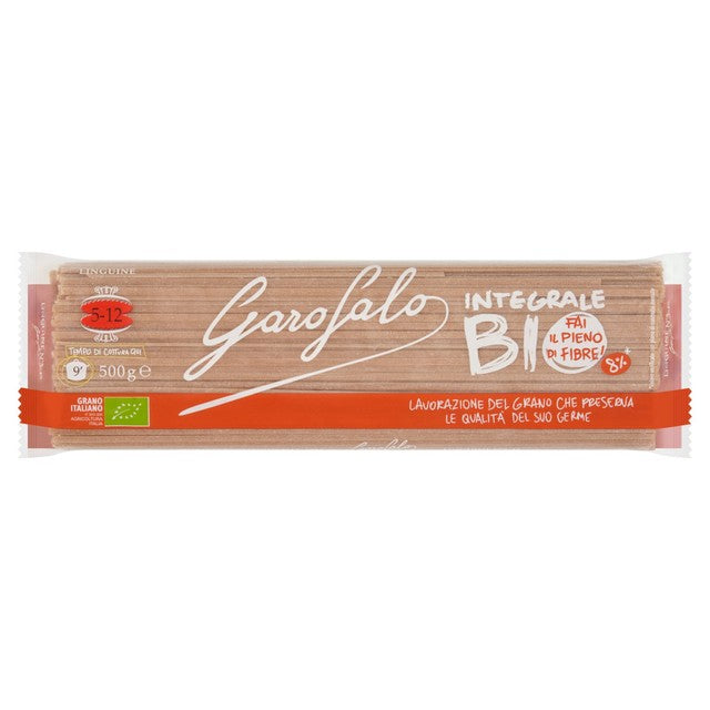 Garofalo organic whole wheat linguine pasta 500g, UK version